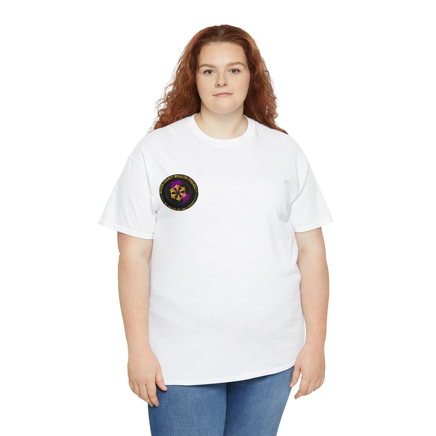 Women's  Black Legacy Wealth Project  Heavy Cotton Tee