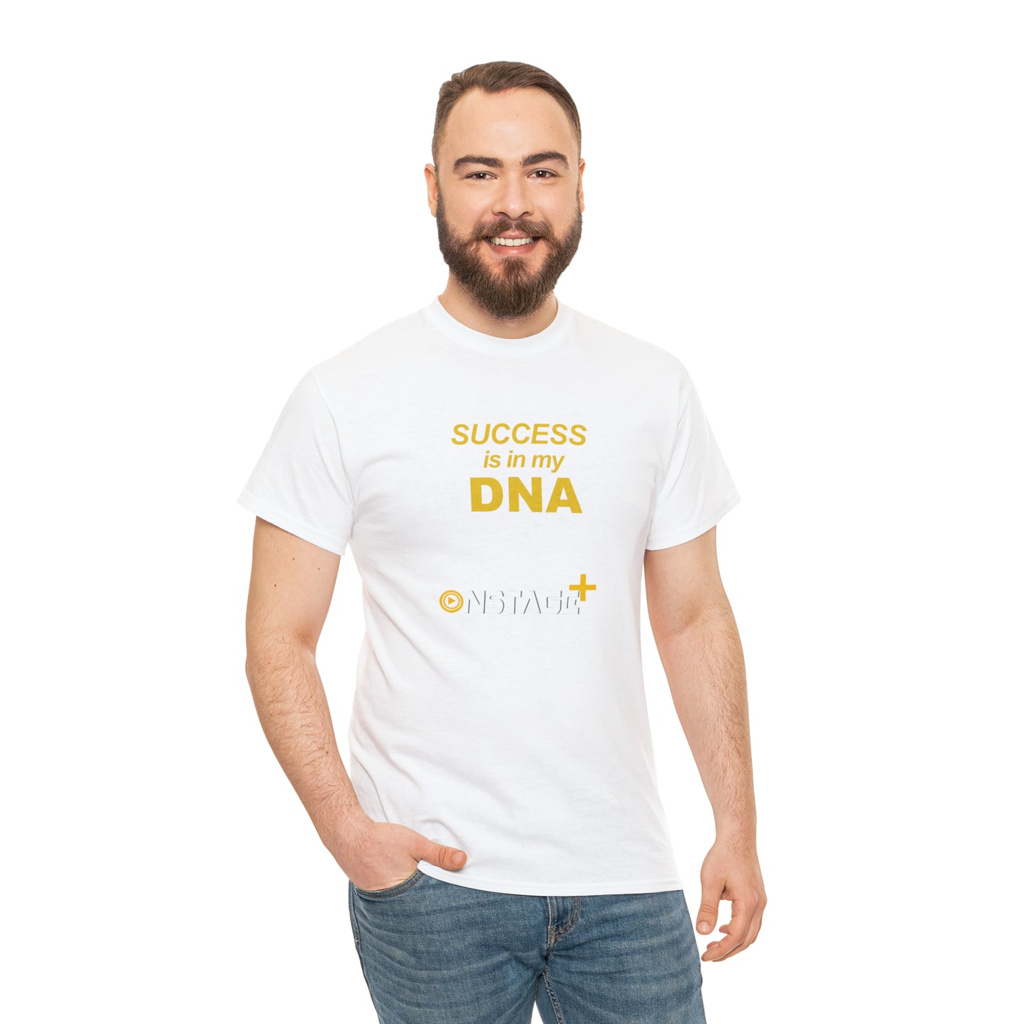 Success is in my DNA Heavy Cotton Tee