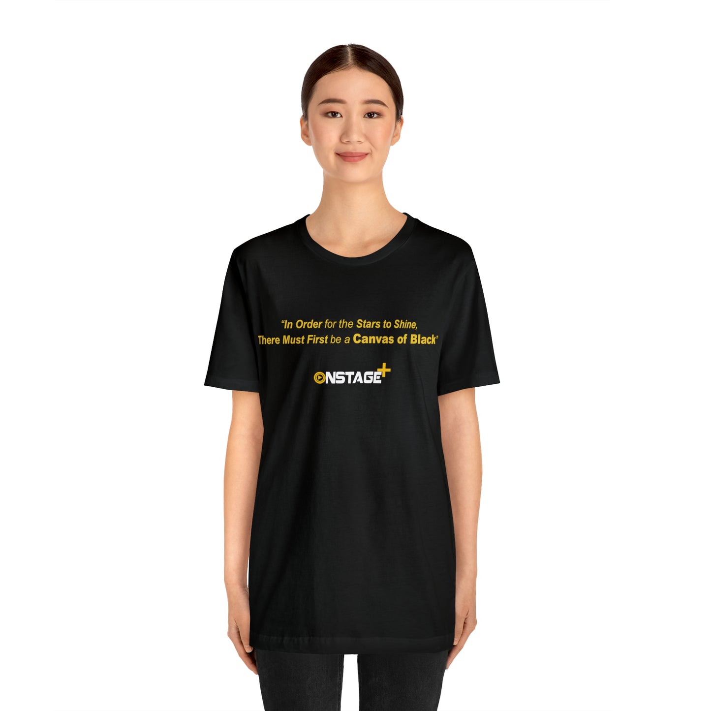 There must be BLACK T - Shirt