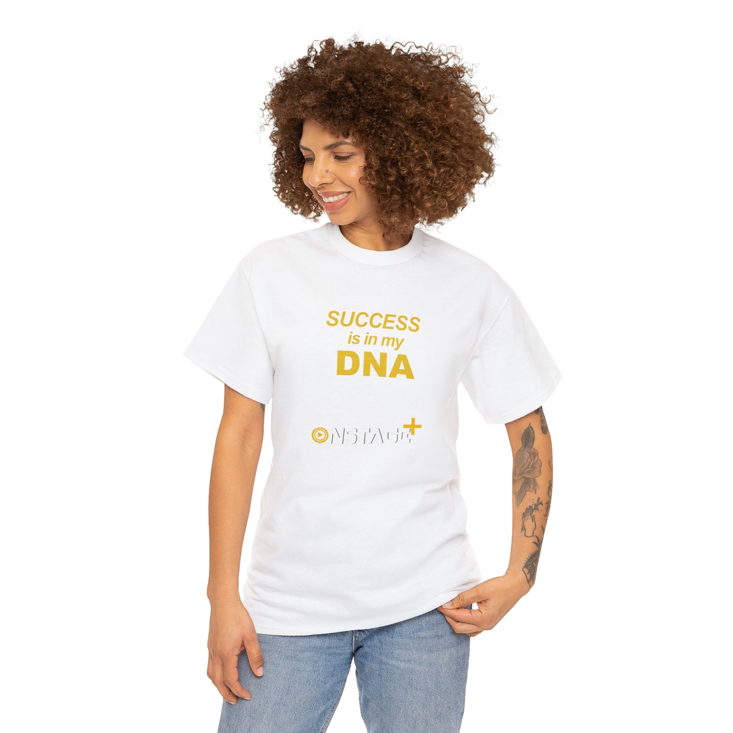 Success is in my DNA Heavy Cotton Tee