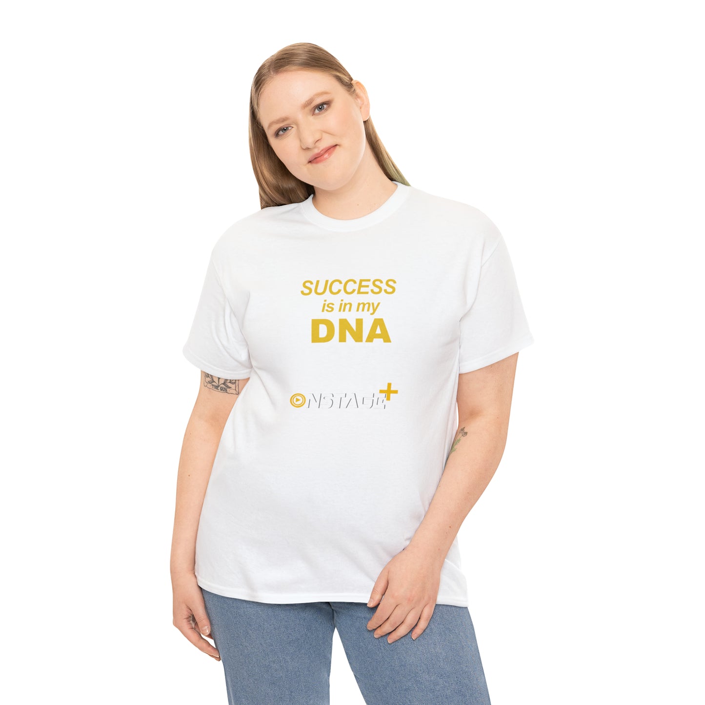 Success is in my DNA Heavy Cotton Tee