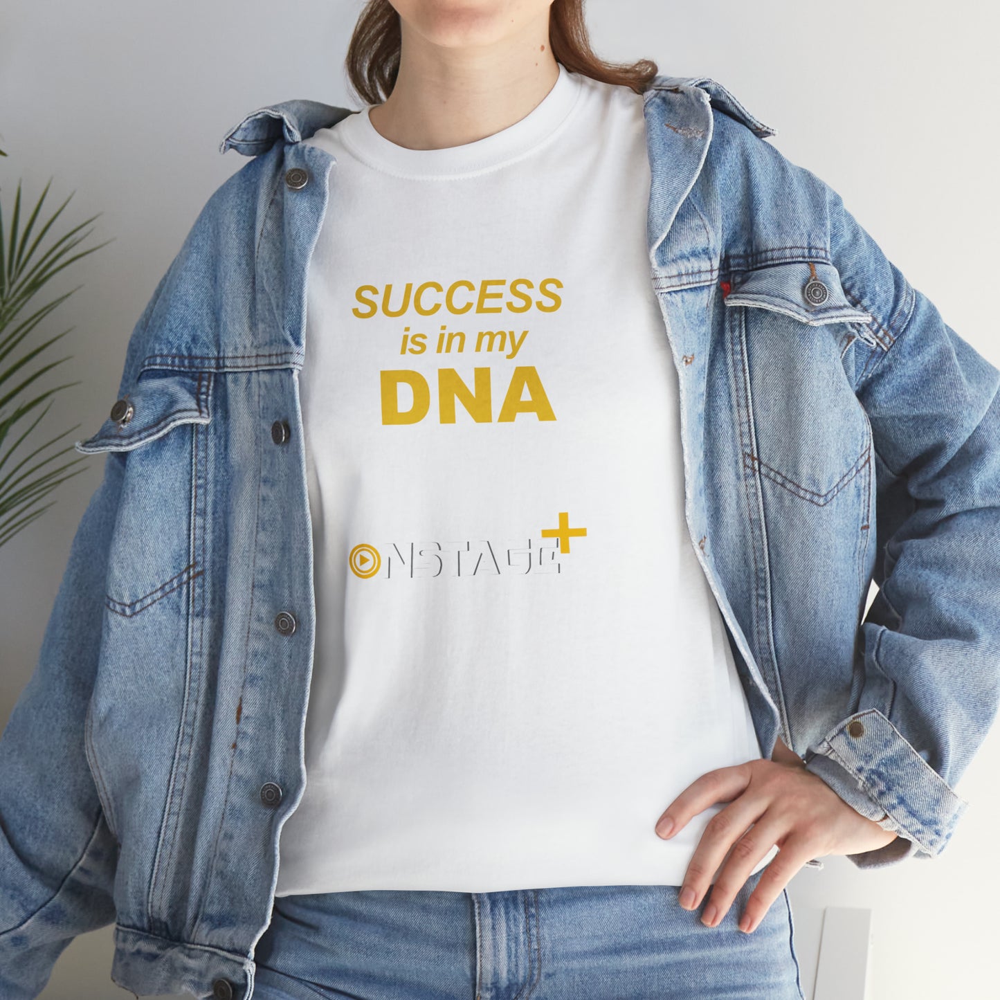 Success is in my DNA Heavy Cotton Tee