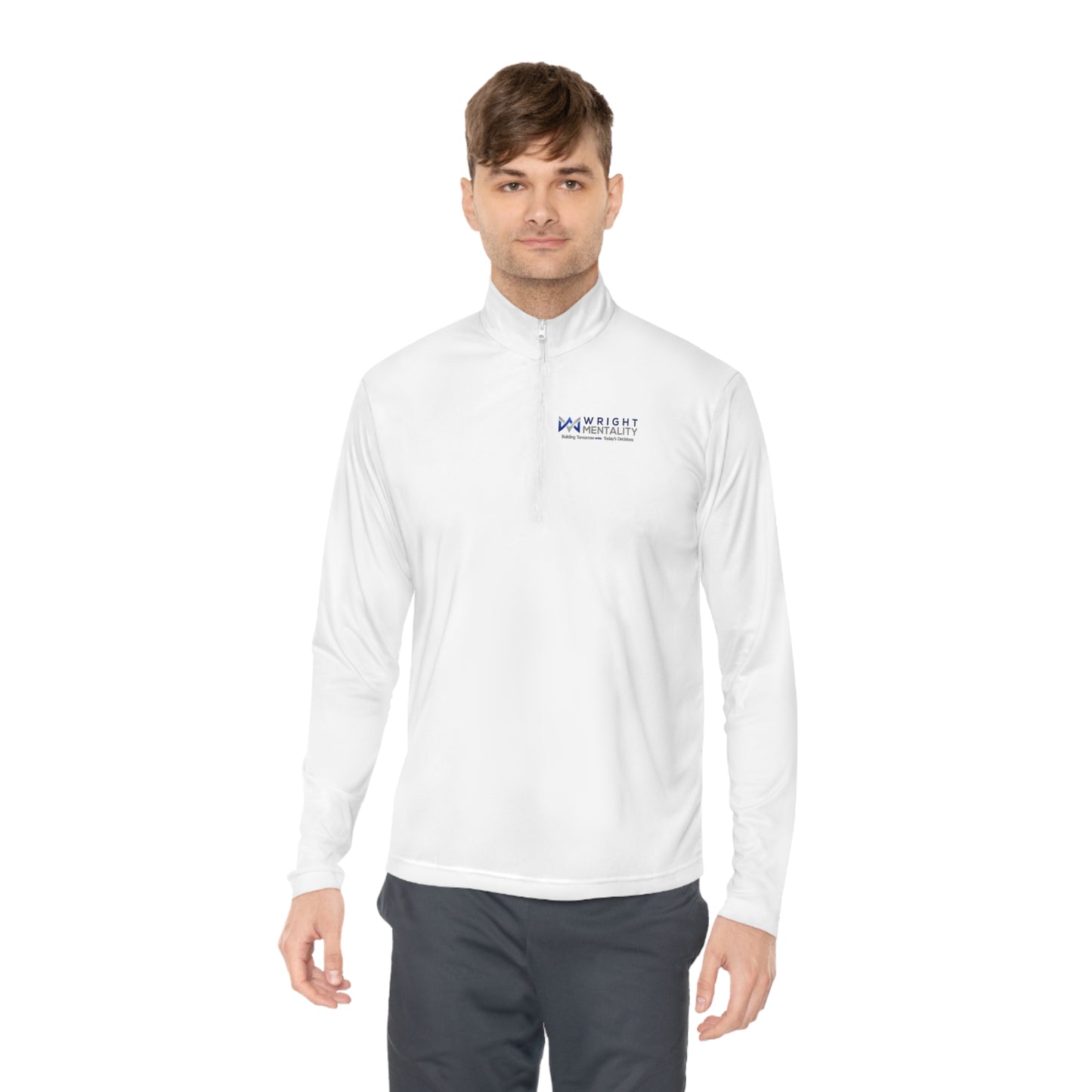 The Wright Mentality Unisex Quarter-Zip Pullover