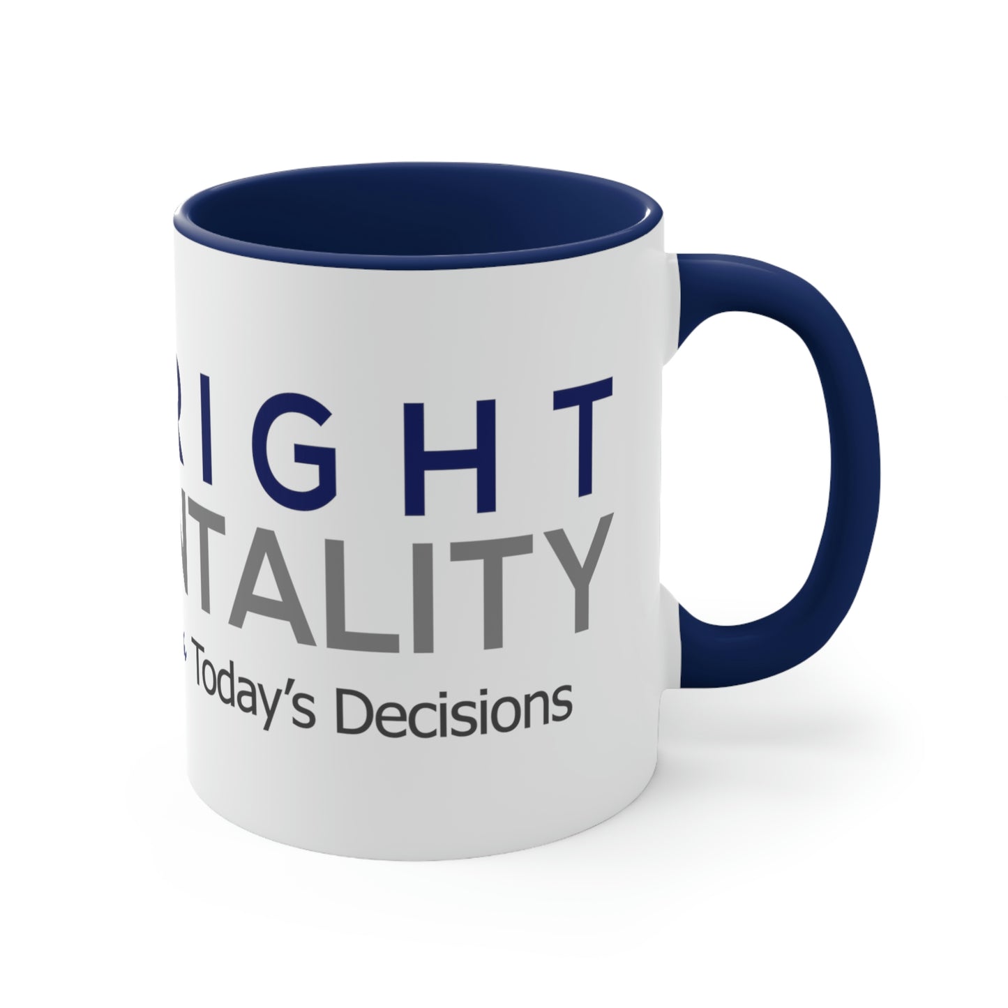 Wright Mentality Accent Coffee Mug, 11oz