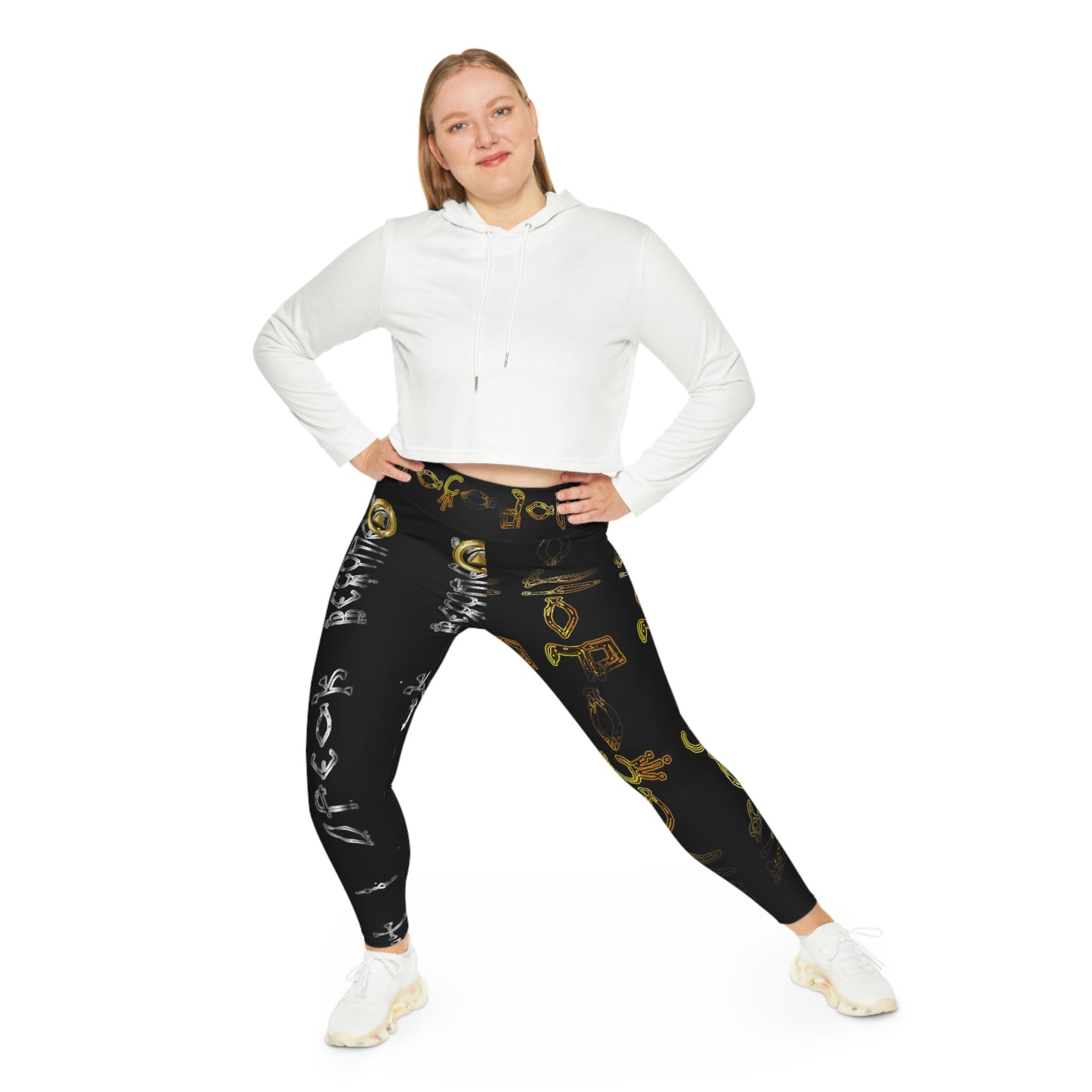 What I speak Becomes Plus Size Leggings