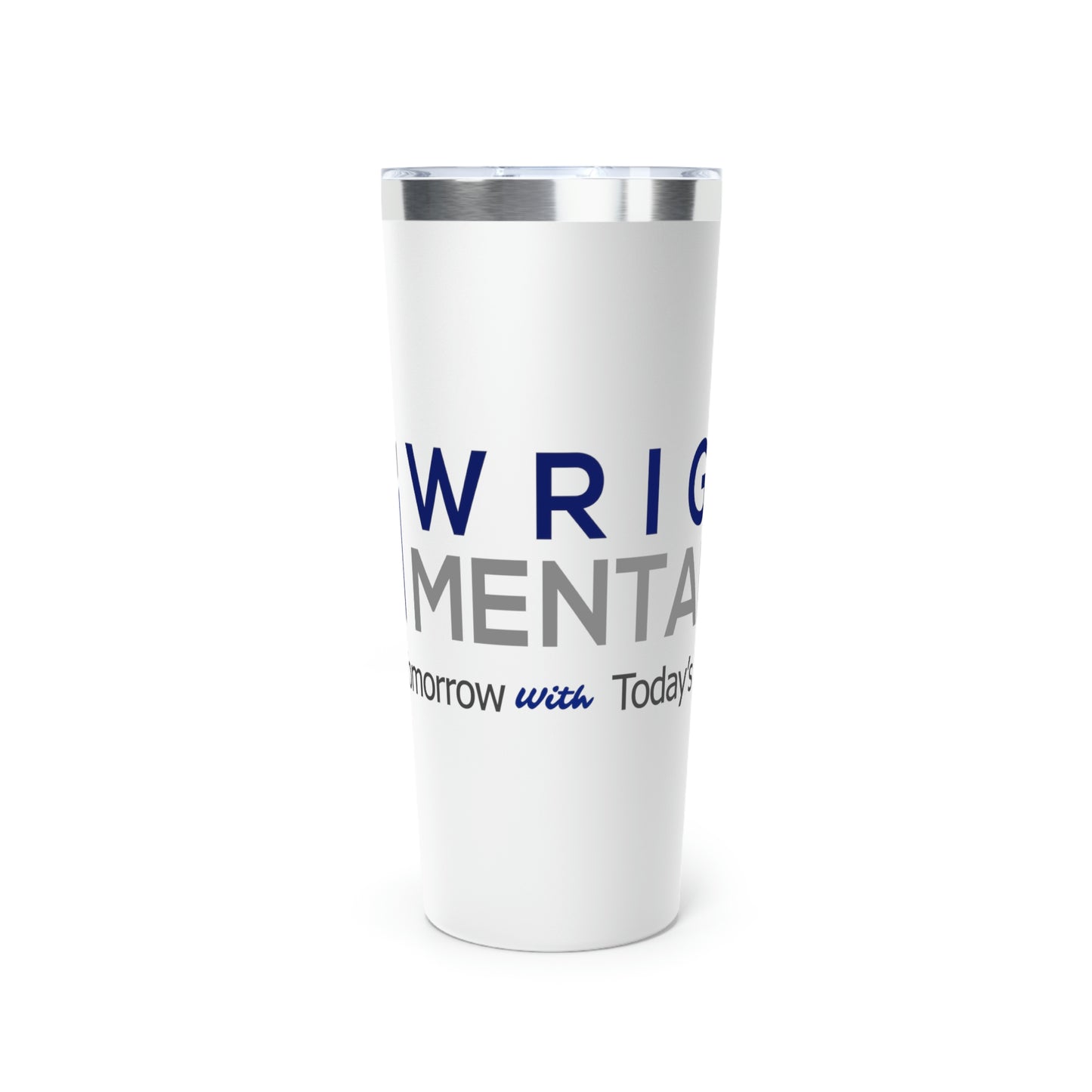 Wright Mentality Copper Vacuum Insulated Tumbler, 22oz