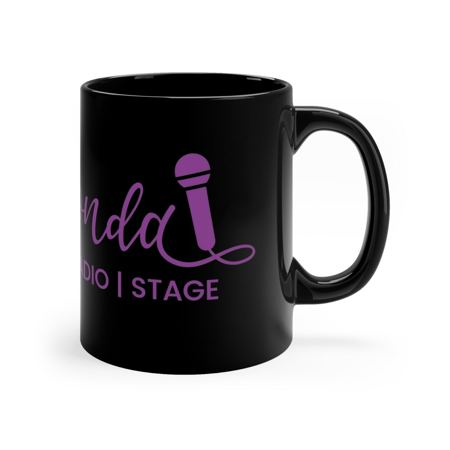 official DR Rhonda 11oz Black Mug