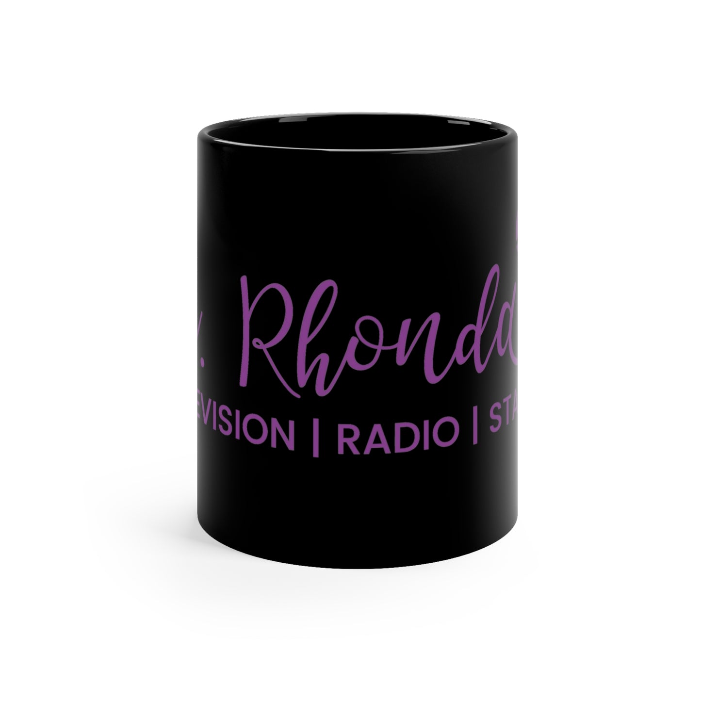 official DR Rhonda 11oz Black Mug